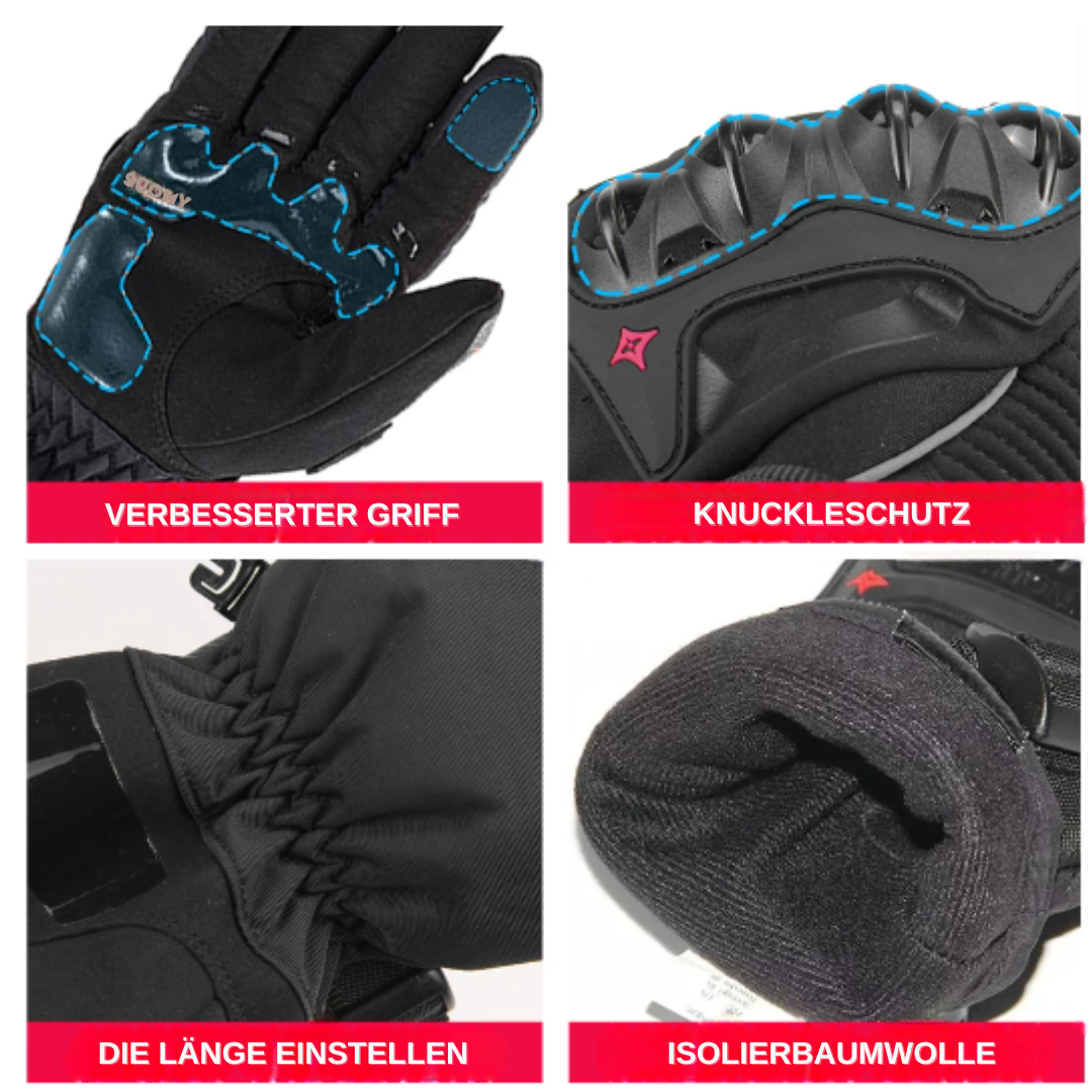 Brehn | Wasserdichte Motorradhandschuhe