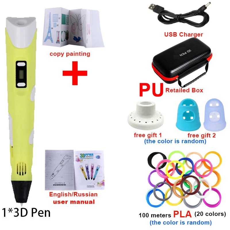 VIvolux | Smart Mind 3D Kinder Doodle Stift