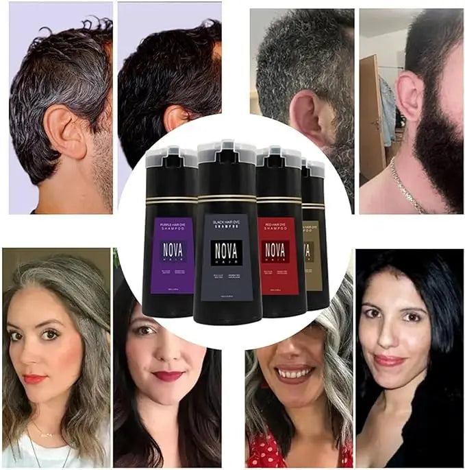 Brehn | NovaHair Instant Dye Shampoo – Schnelle Farbauffrischung für dein Haar