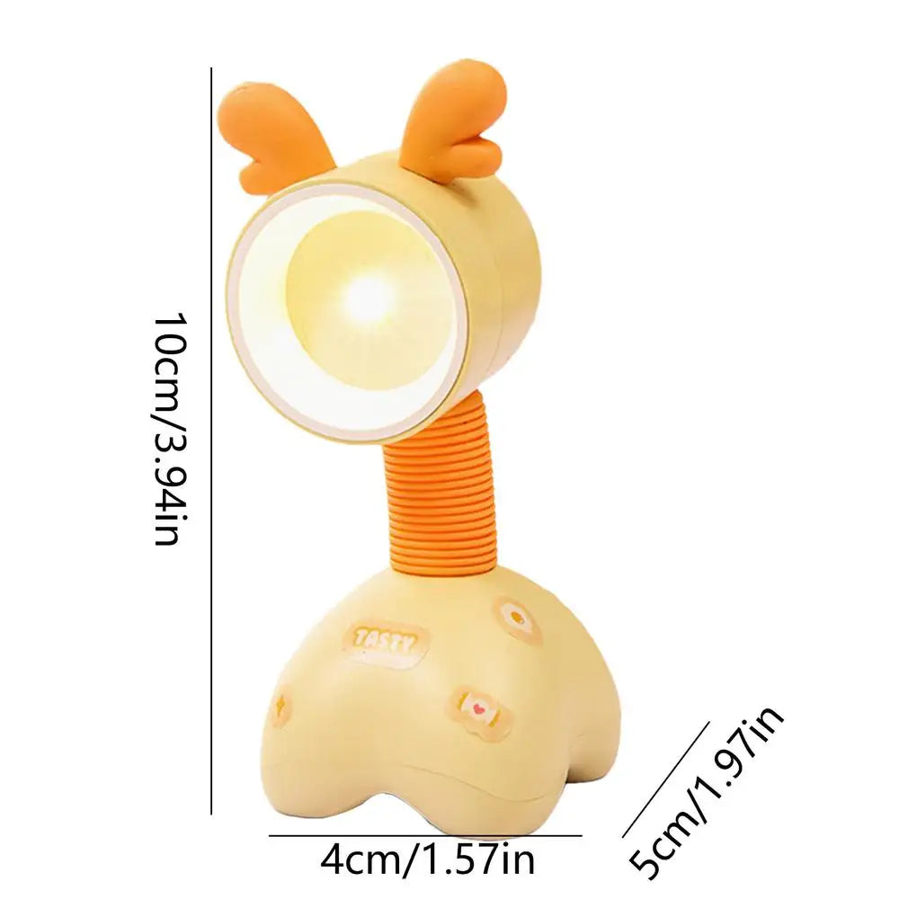 Brehn | Mini Haustier Magnetisch Einziehbare Nacht Schreibtischlampe