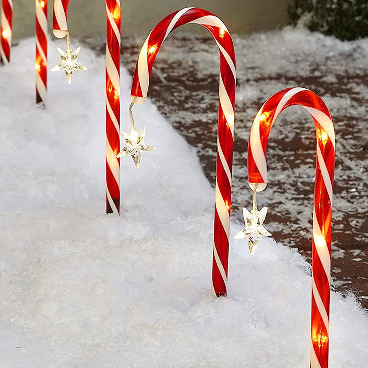 Brehn | Zuckerstangenstraße LED Solar Lampe
