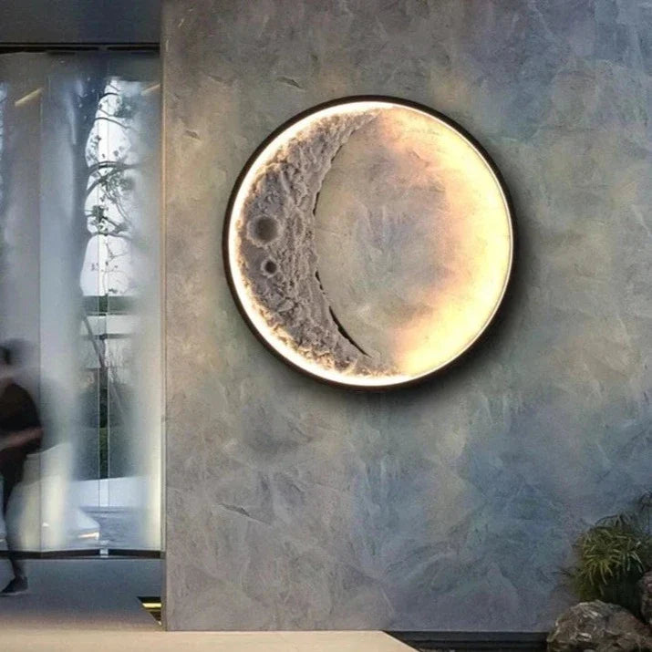 Crescent Moon Wandlampe Brehn