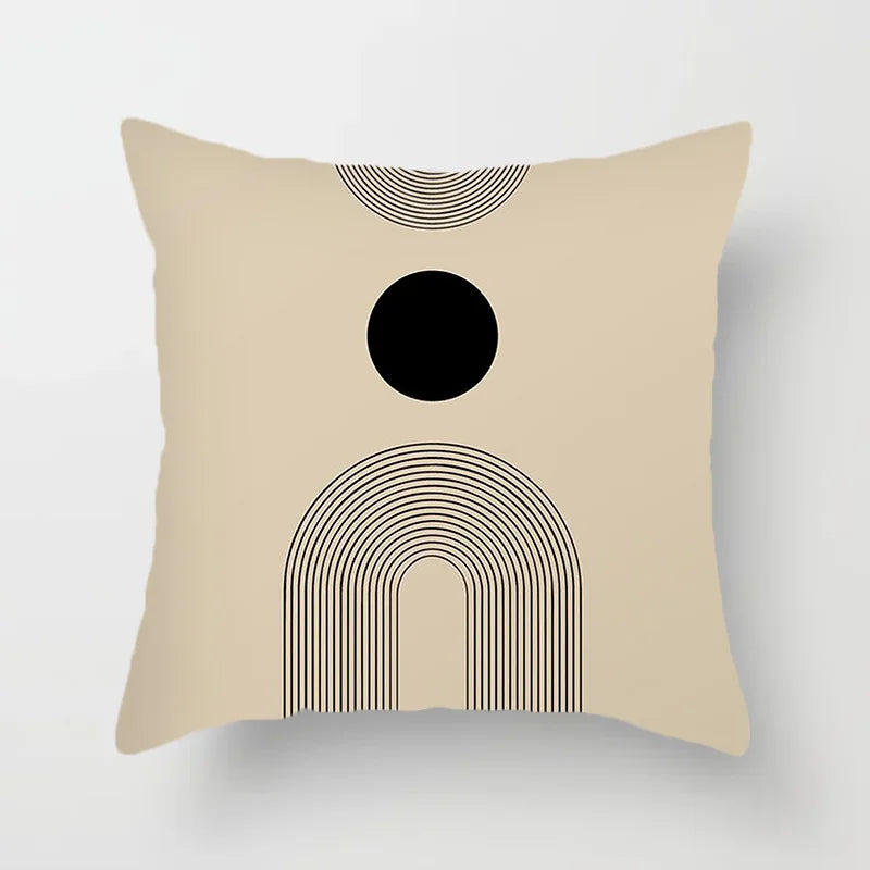 Moderne Kunst Abstraktes Muster Dekokissenbezüge Kreative Linien Sofa Stuhl Kissenhüllen Dekokissen Fall Home Office Dekor | Brehn
