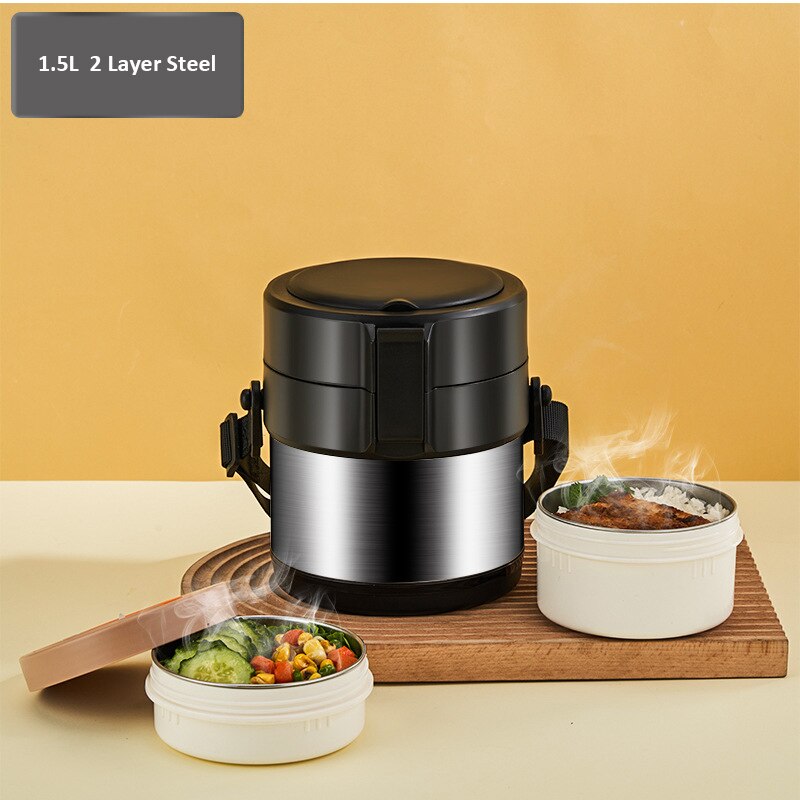 VIvolux | Meal Keeper Edelstahl Lunchbox