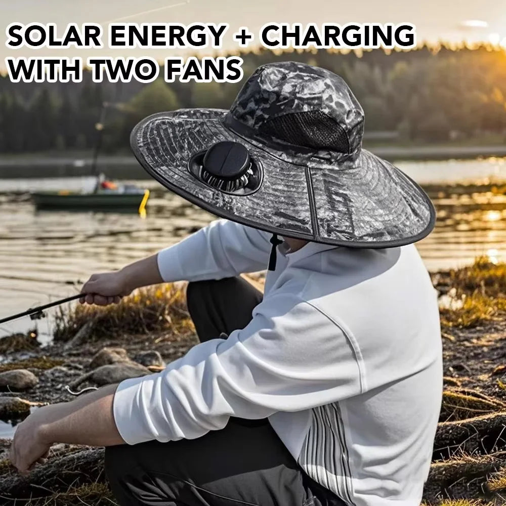 Solar Fan Bucket Hat | Brehn