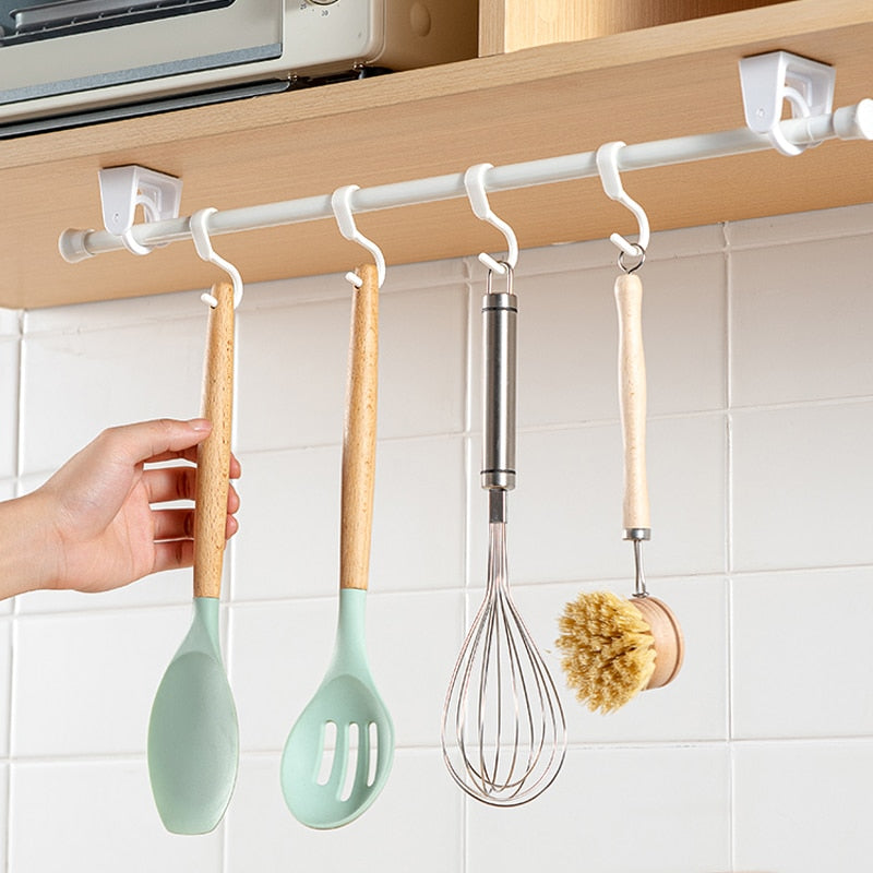 Punch-Free Handy Hook Verstellbare Stangenhalter | Brehn
