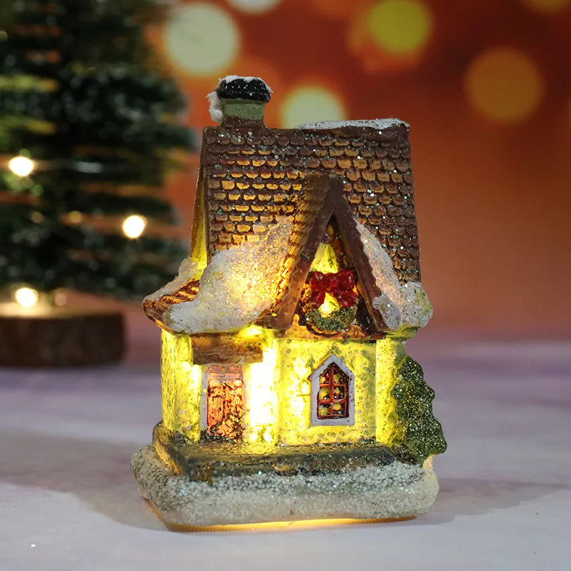 Brehn | Winterträume LED Weihnachtshaus Figurinen