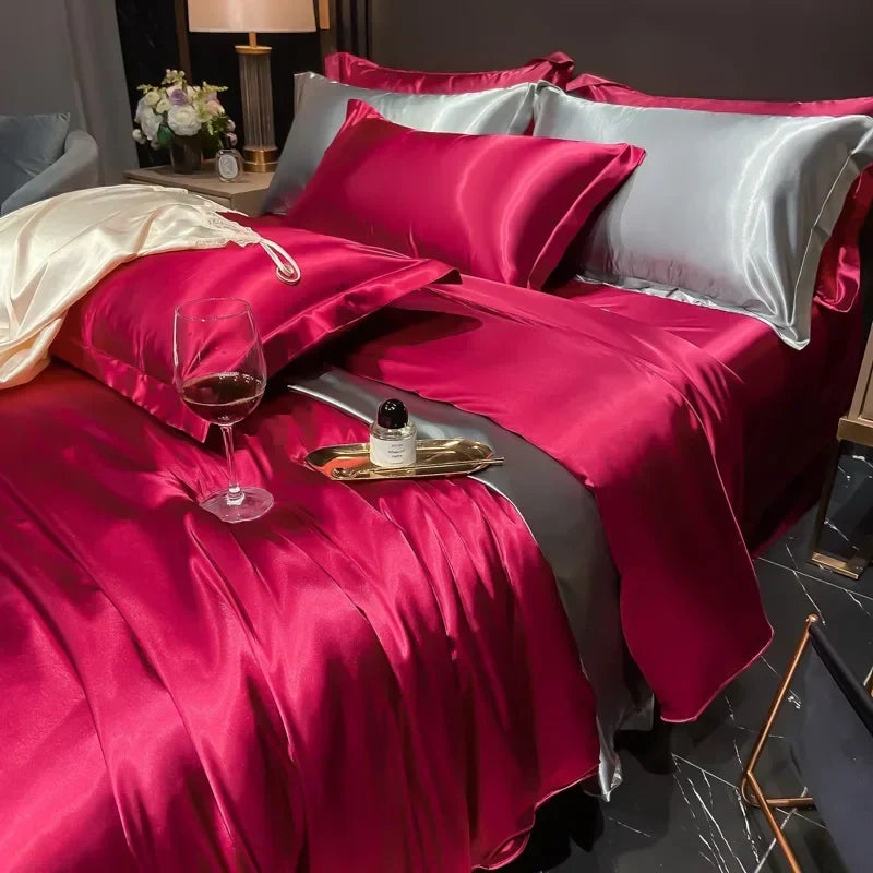 SilkDream | Luxuriöses Seidenbettwäsche-Set