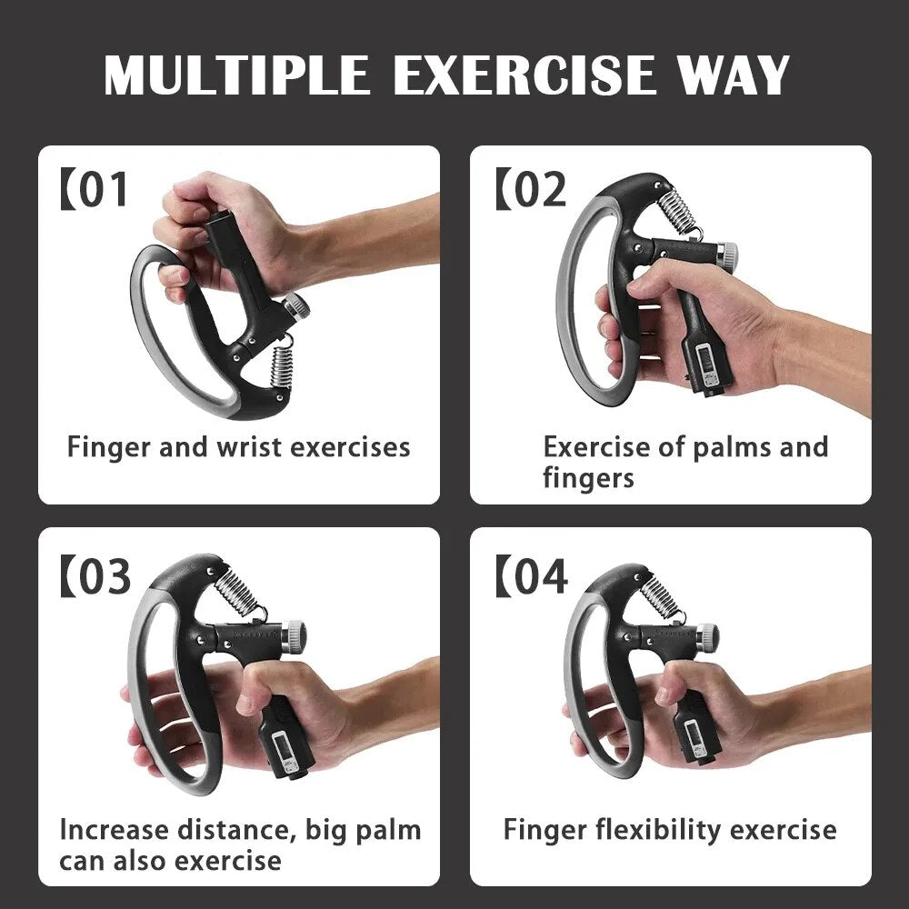 VIvolux | Verstellbarer Handgriff Muskelkraft Handtrainer