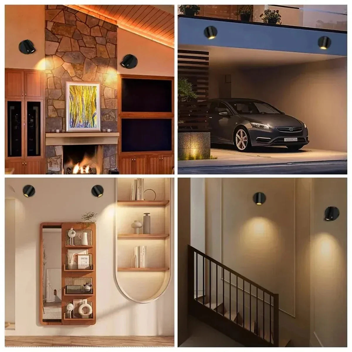 Brehn | Magnetische Kabellose LED Wiederaufladbare Wand Spot Licht