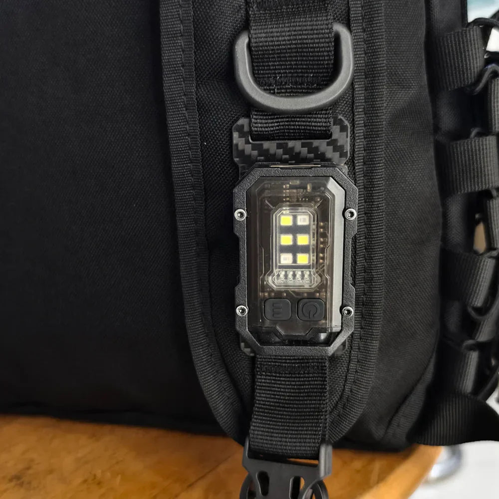 Brehn | Taktische USB wiederaufladbare Taschenlampe - LumiTac Mini