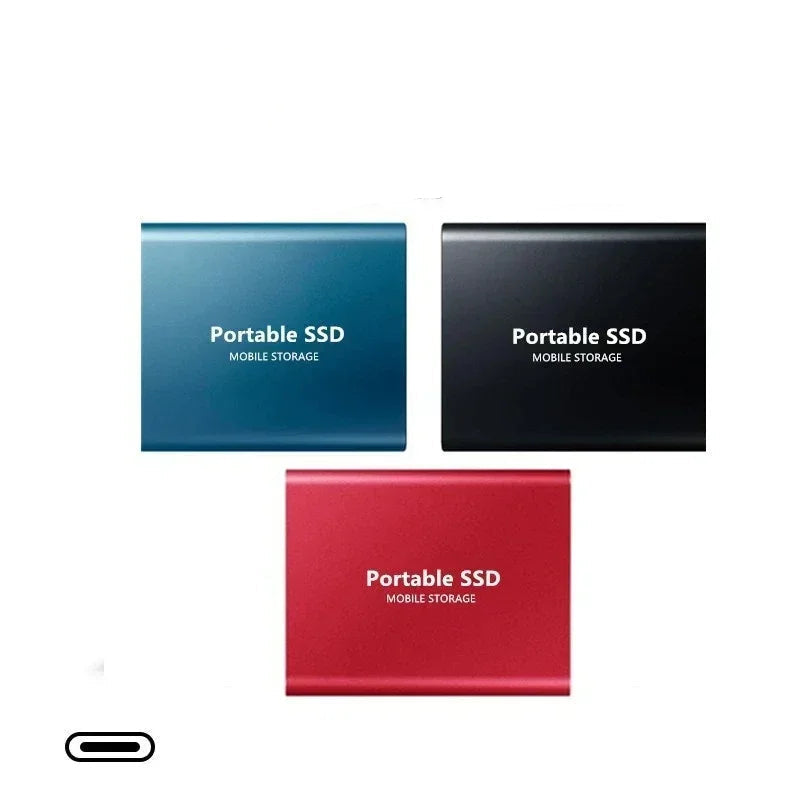 Vivolux | Speedora Ultra Externe SSD | USB 3.1 Type-C | Bis zu 520 MB/s | 128GB | Kompakt & Stoßfest