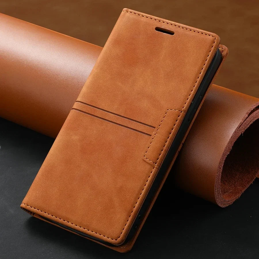 Leder Wallet Case Flip Case - Google Pixel