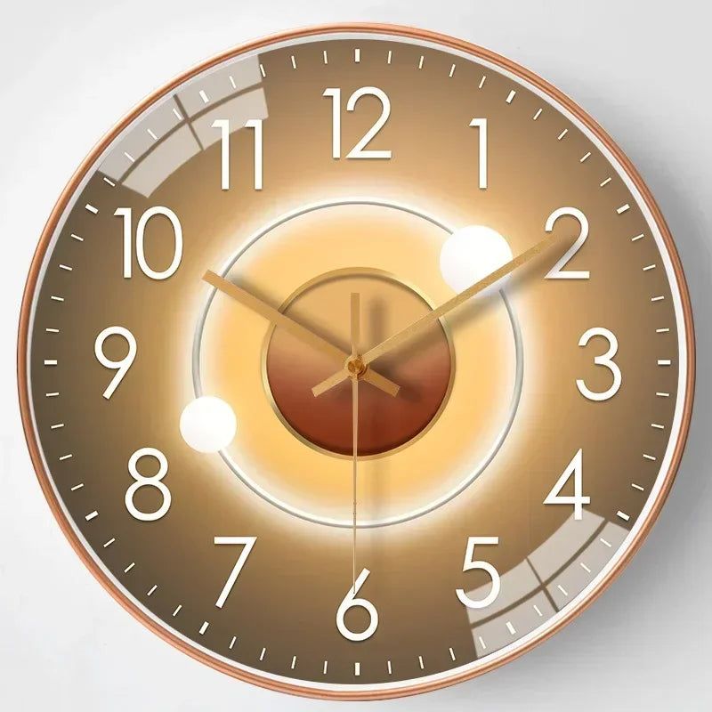 Brehn | SilentTime – Digitale Wanduhr im klassischen Stil