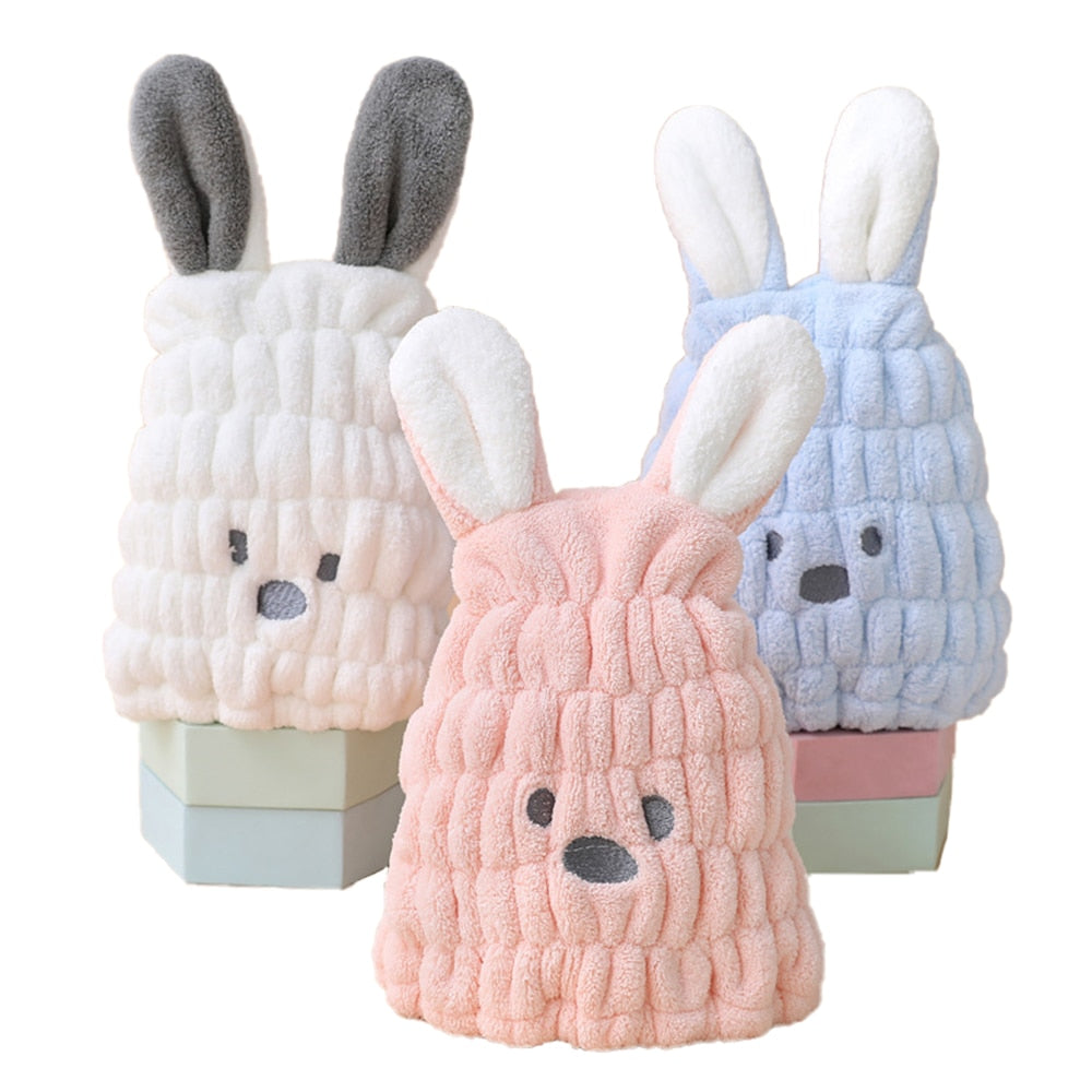 VIvolux | Rabbit Ears Schnelltrocknendes Kinderhandtuch