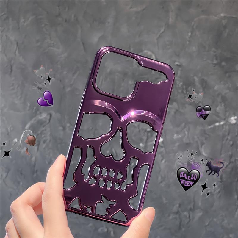 Brehn | Gothic Midnight Skull Handyhülle