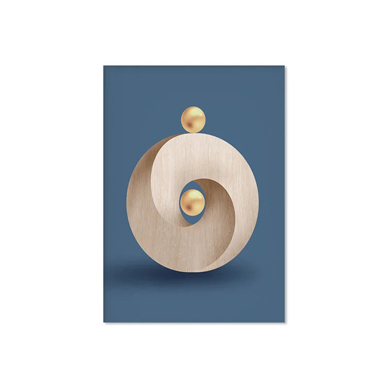 Moderne Ästhetik Abstrakte Geometrie Wandkunst Fine Art Leinwanddrucke Poster Bilder Für Moderne Wohnung Wohnzimmer Licht Luxus Wohnkultur | Brehn