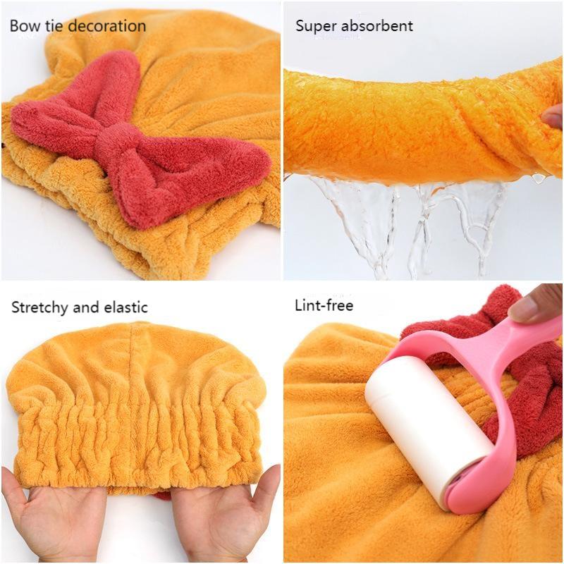VIvolux | Ultra Soak Schnell Trocknen Haarhandtuch