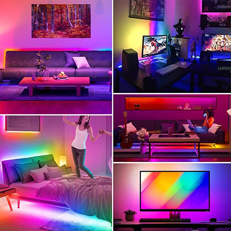 Brehn | 1M-20M RGB LED-Lichtband 5V LED