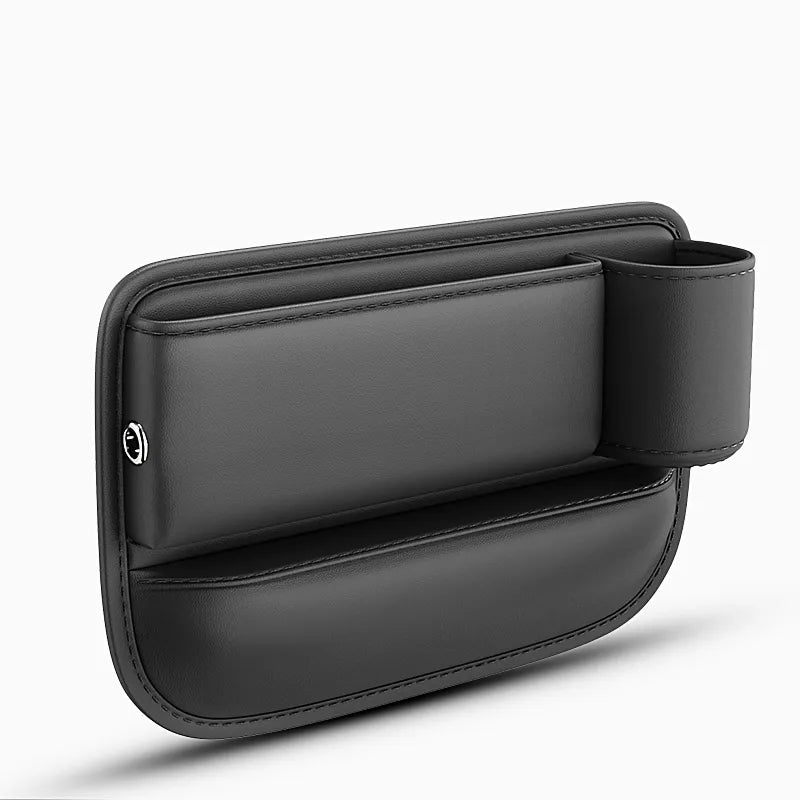 Brehn | Universeller Leder-Sitzspalt-Becherhalter Auto-Organizer