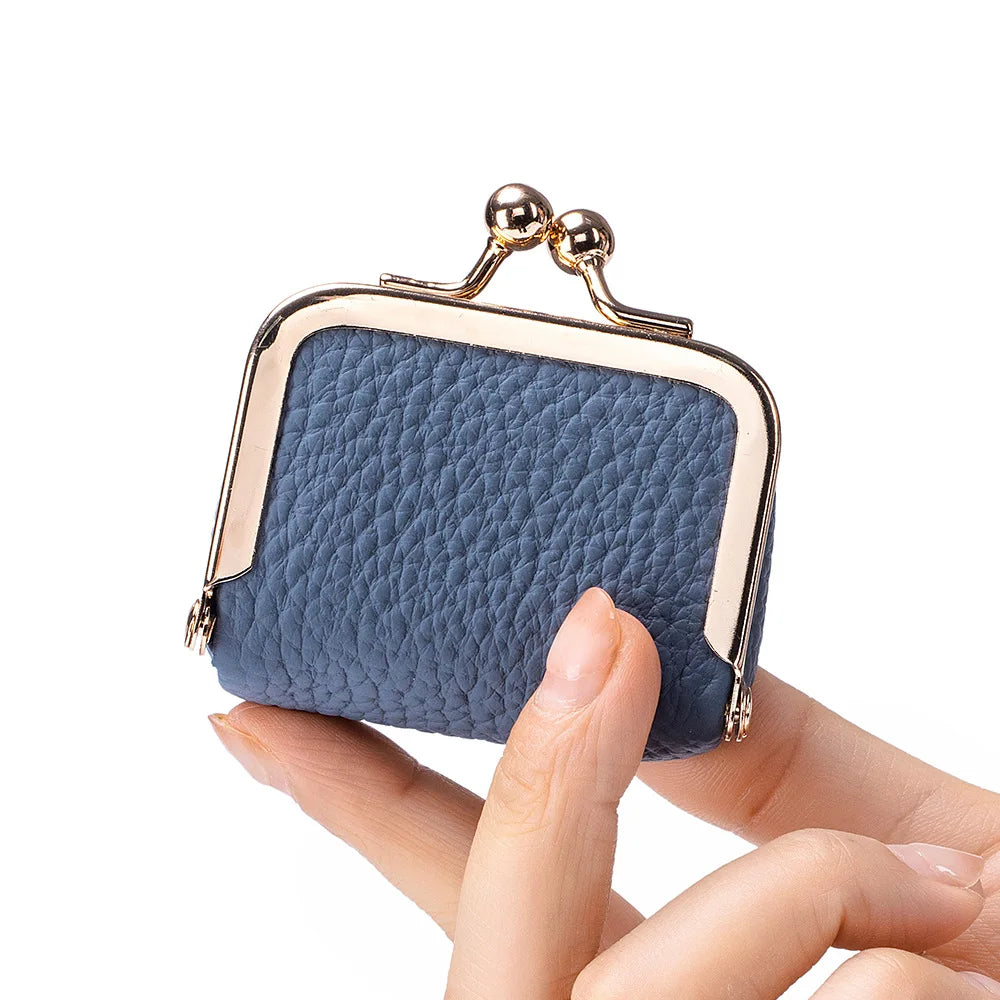 Brehn | Mini Retro Leder Reise Schmuck Aufbewahrungstasche