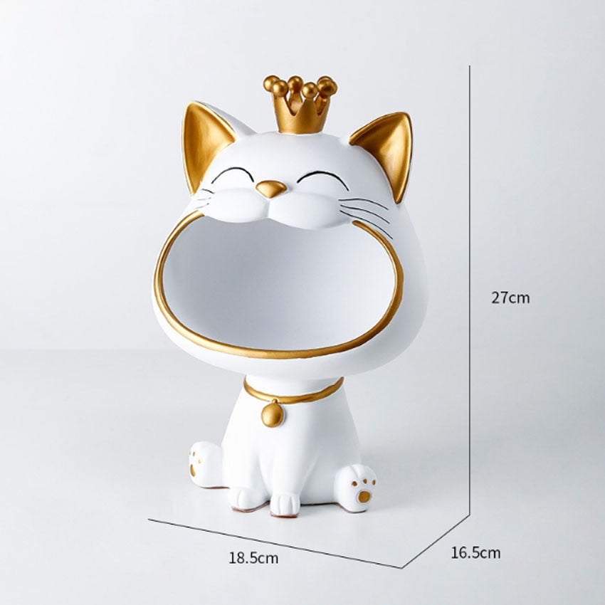 Brehn | Fortune Kitty Statue Zuhause Aufbewahrungsbox