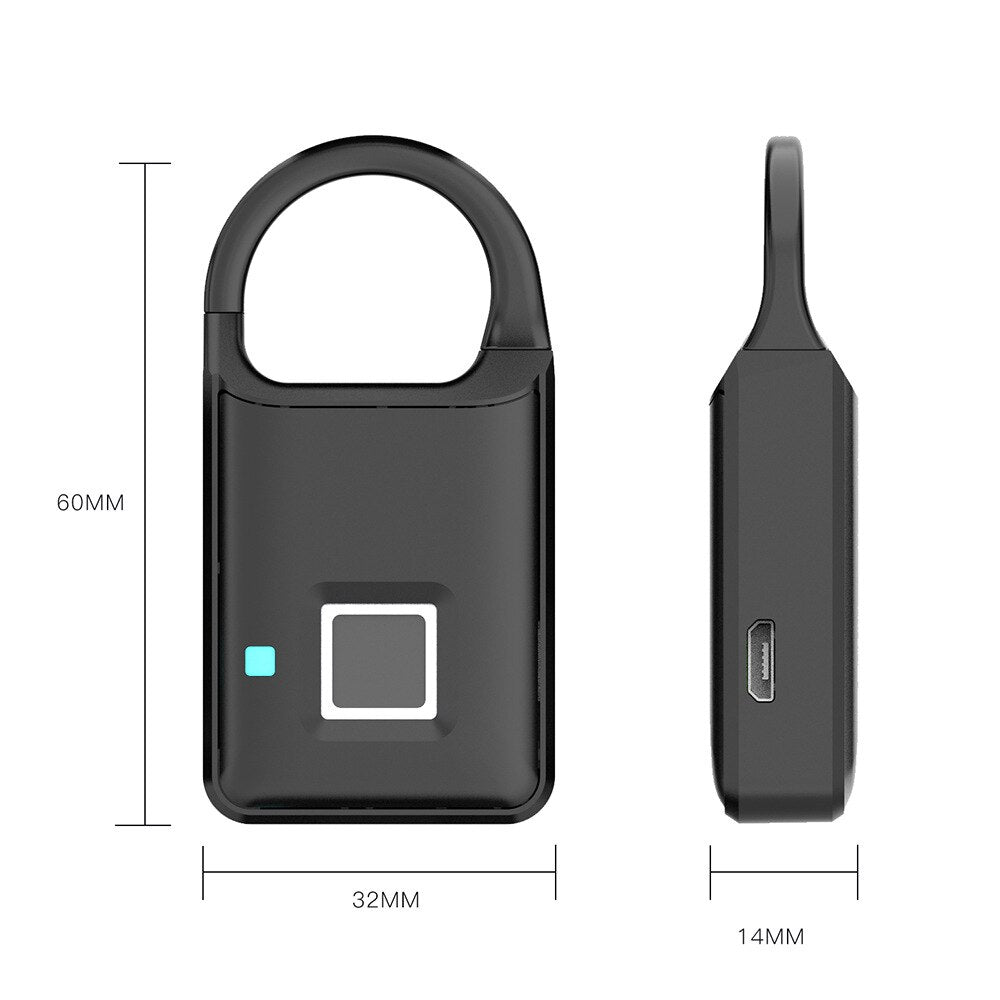 Touch Guard Smart Fingerprint Wasserdicht Sicheres Schloss | Brehn