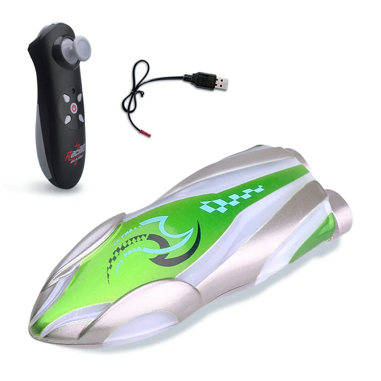 Brehn | Hochgeschwindigkeits-LED-Licht-Remote-Mini-Spielzeugboot