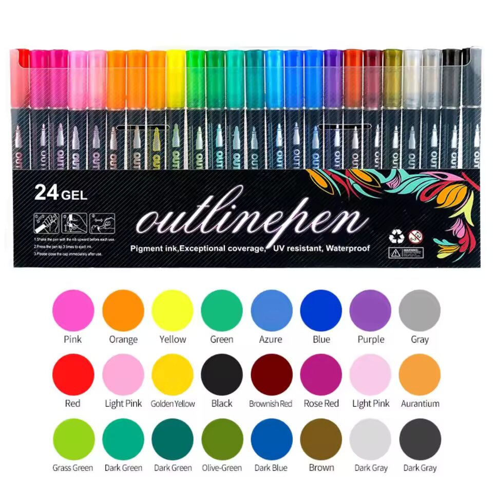 Brehn | SparkleMagic: Dual-Farben Stifte