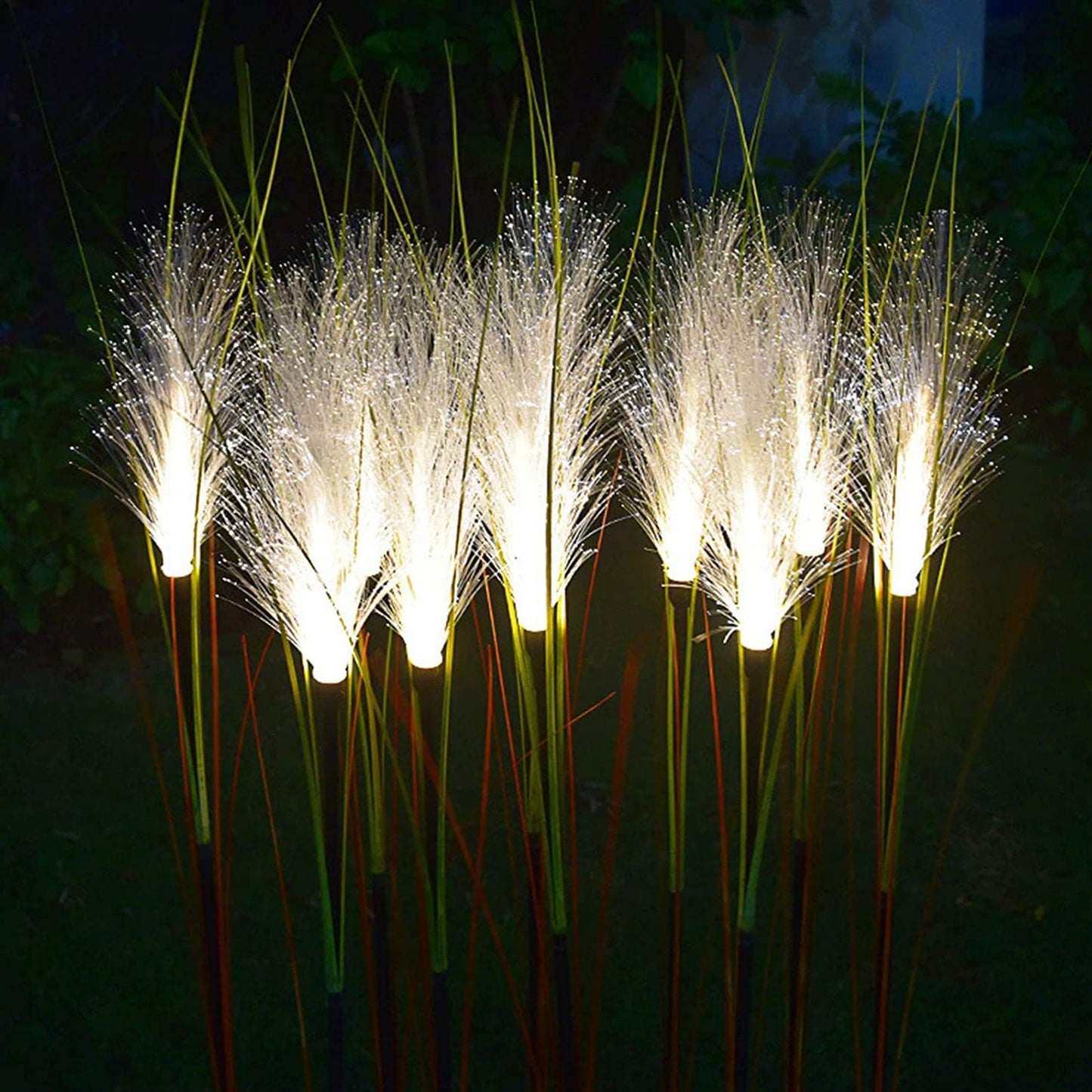 VIvolux | Solar Reed Wasserdichte Faser Patio Lichter