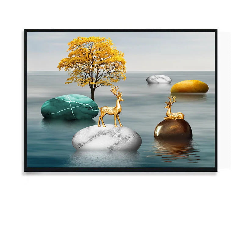 Art View Elegante Leinwand Elektrische Box Abdeckung | Brehn