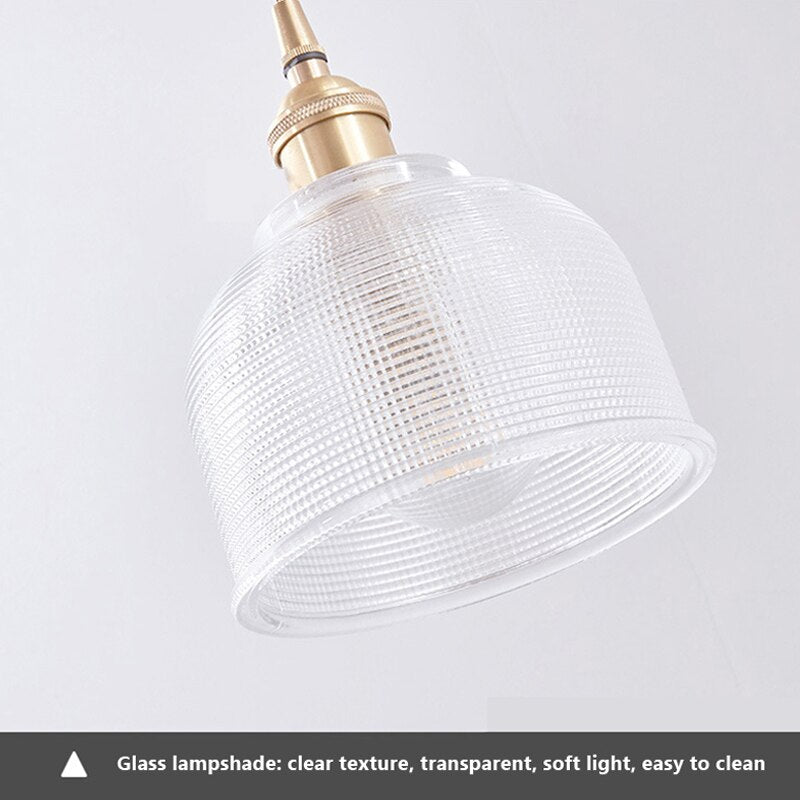 VIvolux | Nordic Brilliance Transparente Glas Pendelleuchte