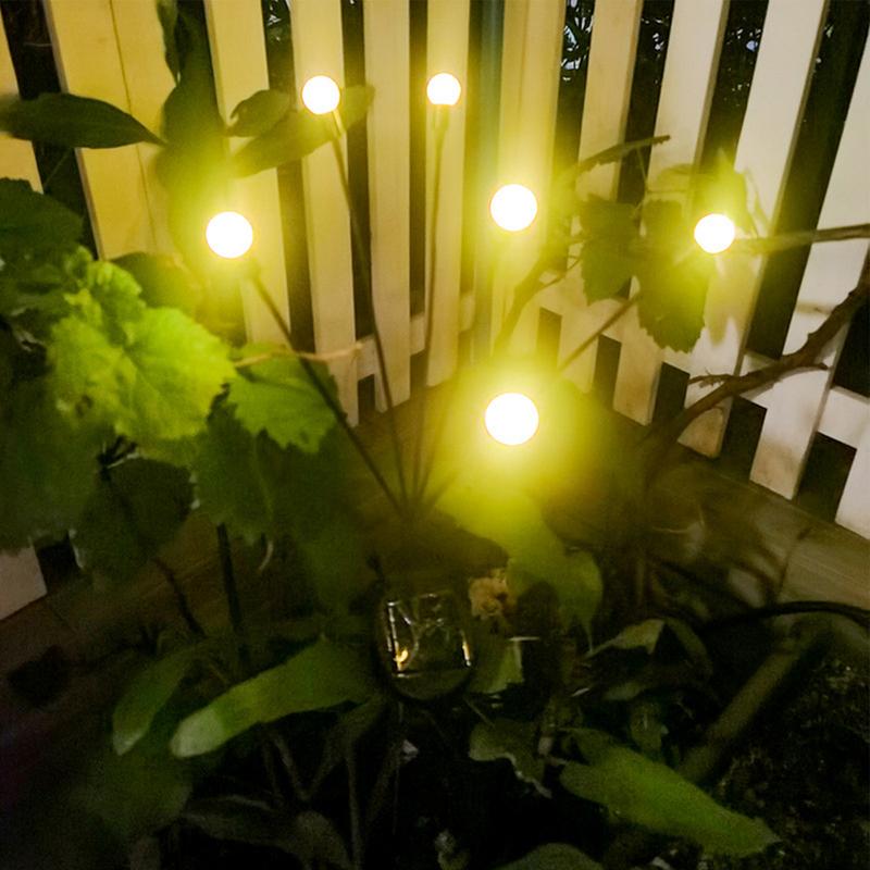 VIvolux | Solar Reed Wasserdichte Faser Patio Lichter
