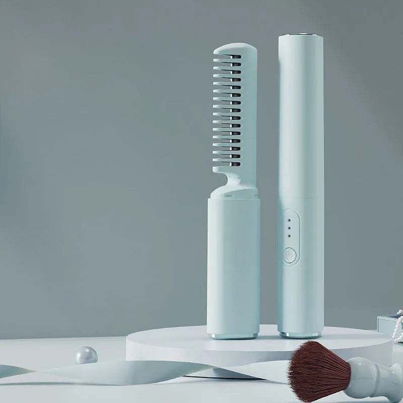Brehn | Wireless Anti-Burn Tragbarer Haarglätter Kamm