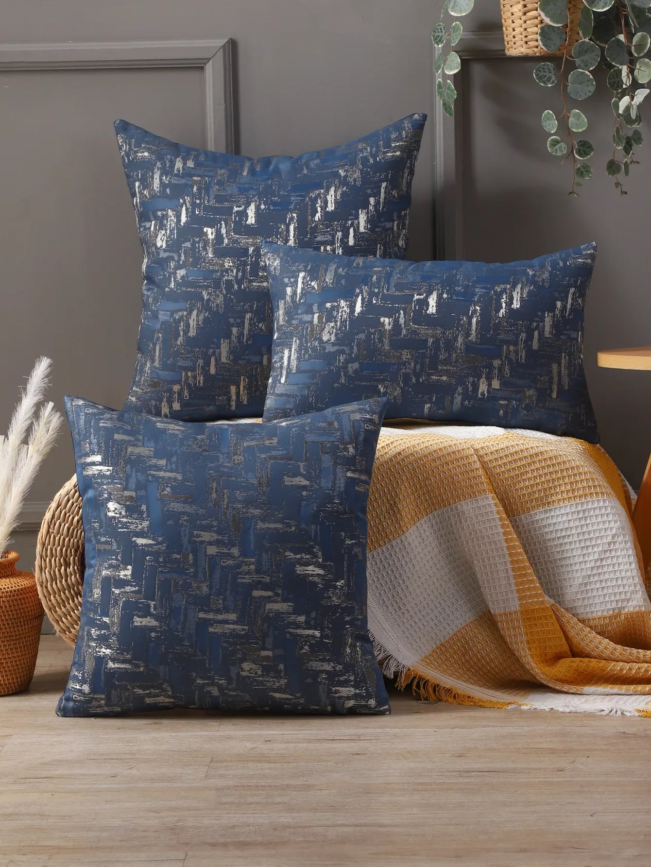 Brehn | Nordisches Kissenbezug - Skandinavischer Luxus Kissenbezug – Minimalistisches Design für das Interieur