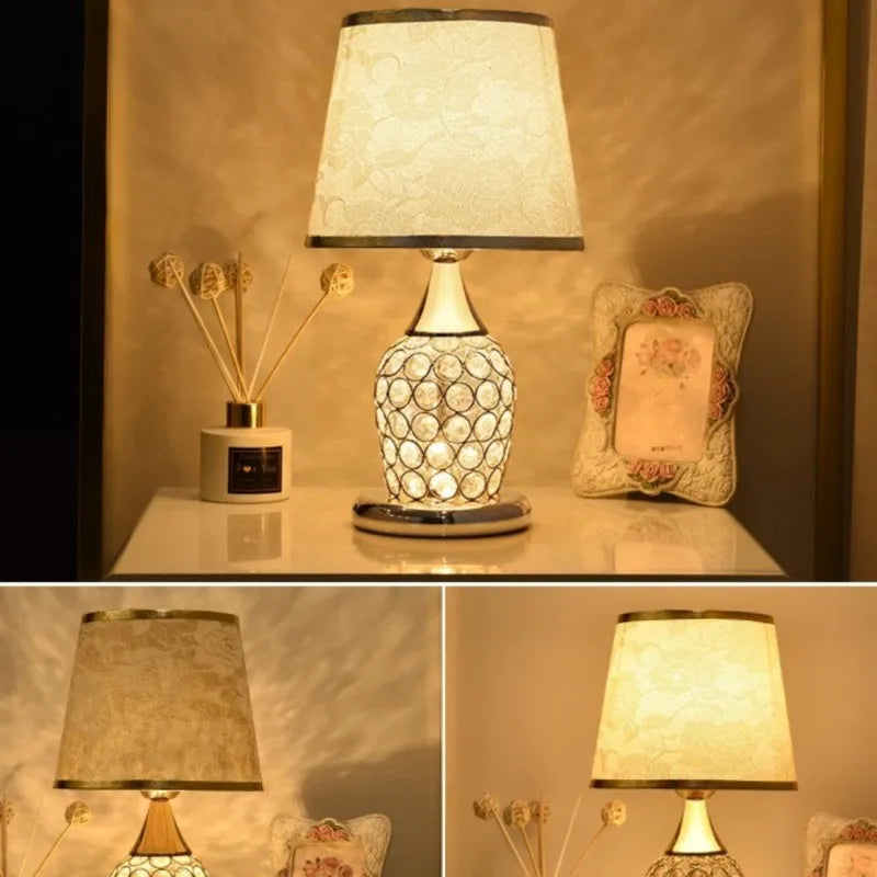Brehn | Stilvolle Lampe mit zartem Kristalleffekt