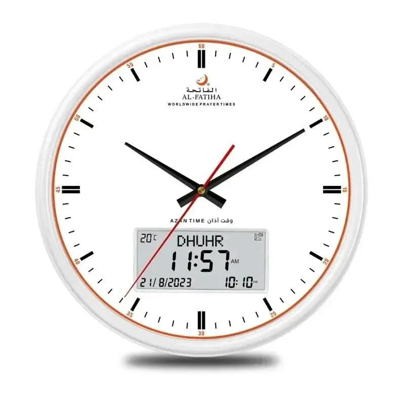 Gebetsuhr mit automatischer Azan-Anpassung und 10 Azan-Tönen
