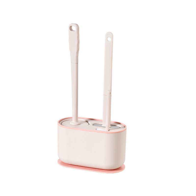 Brehn | Wandmontierter Toilettenreiniger Abflussbürsten Set