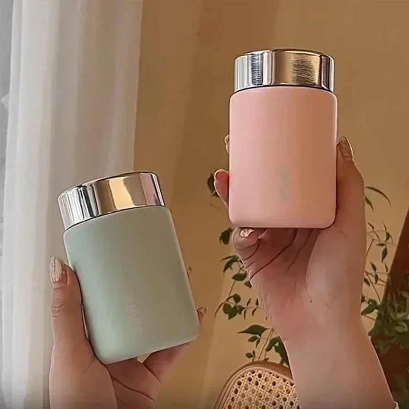 Brehn | 230ml Mini 316 Edelstahl Tragbare Thermoskanne - Taschen-Vakuumflasche