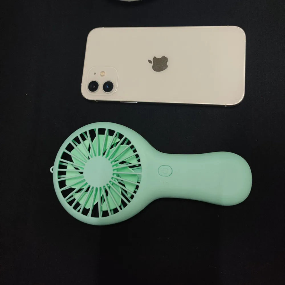 Handheld Mini Ventilator - Tragbar USB-Aufladung, Kreativer Katapult Taschenventilator, Bequemer kleiner Ventilator - Ideal als Hochzeitsgeschenk | Brehn
