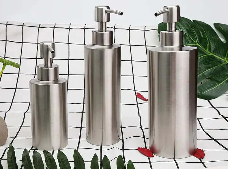 Brehn | Eleganter Edelstahl Handpumpen Seifenspender 250ml/350ml/550ml