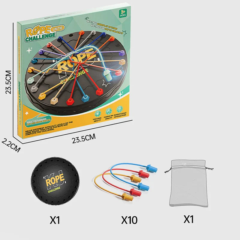 Brehn | Spaßiges Knoten Puzzle Spiel
