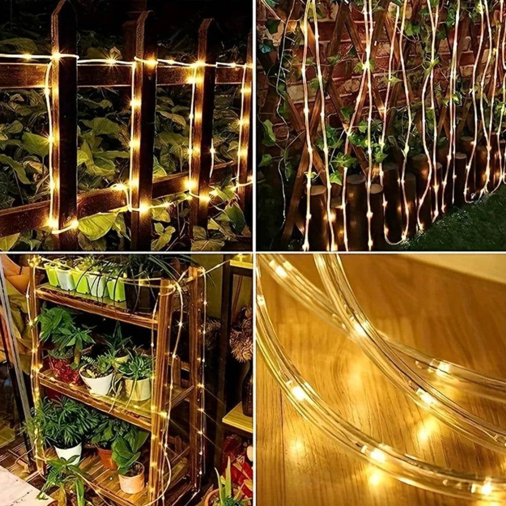 Solar wasserdichte LED-Lichterkette Brehn