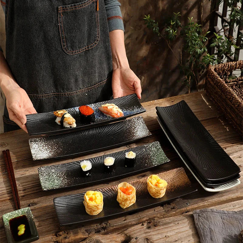 Minimalistische Sushi Teller Brehn