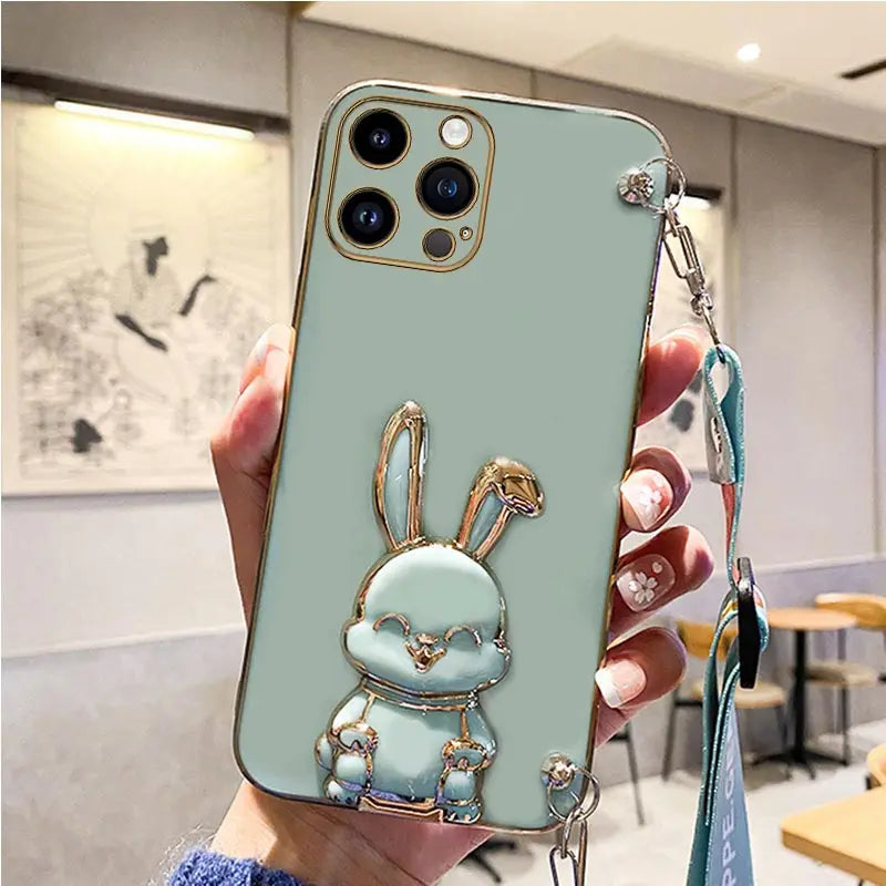 Brehn | 3D Hasenohr iPhone Haltercase