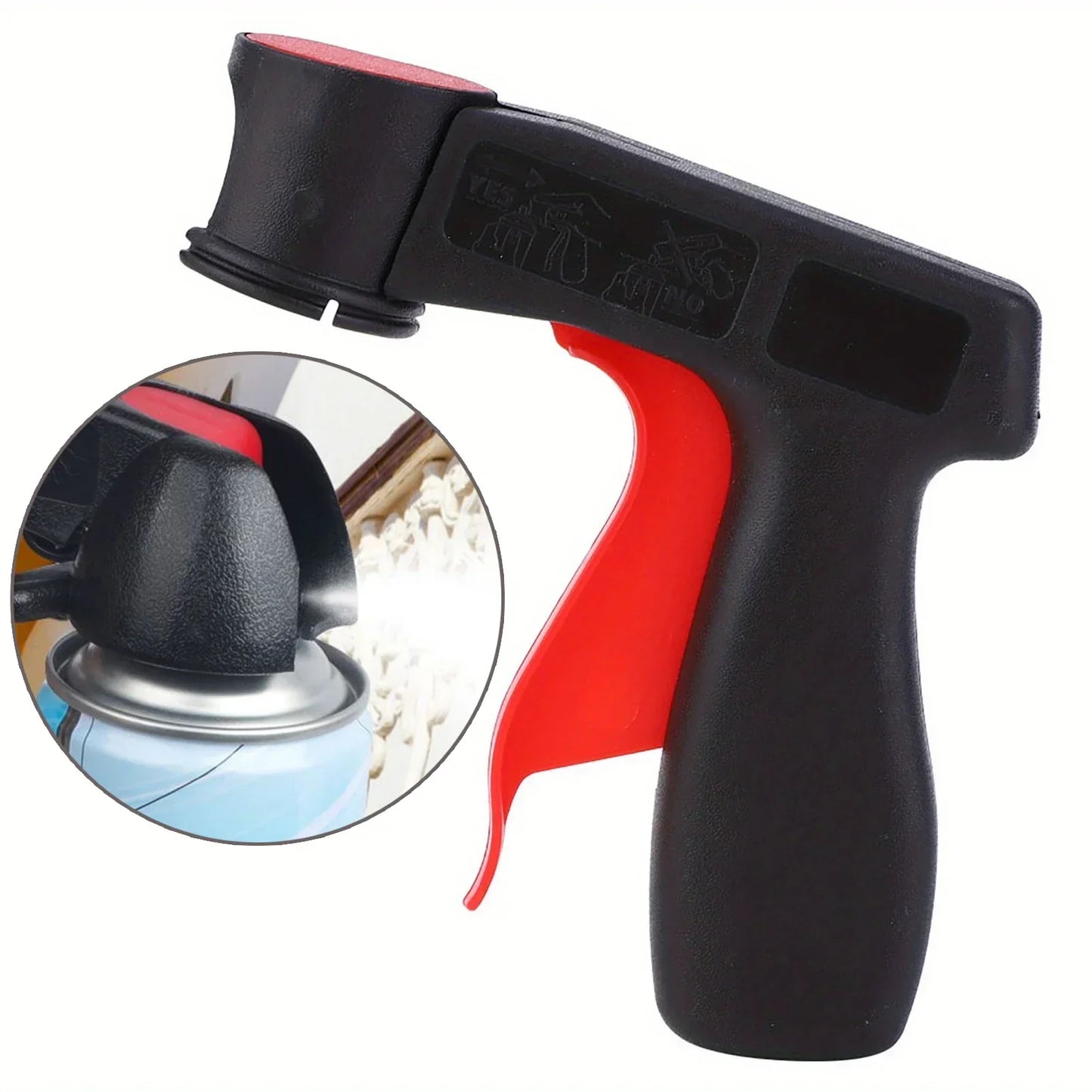 Ergonomischer Einhand-Sprühgriff für einfache Farbzerstäubung | Brehn