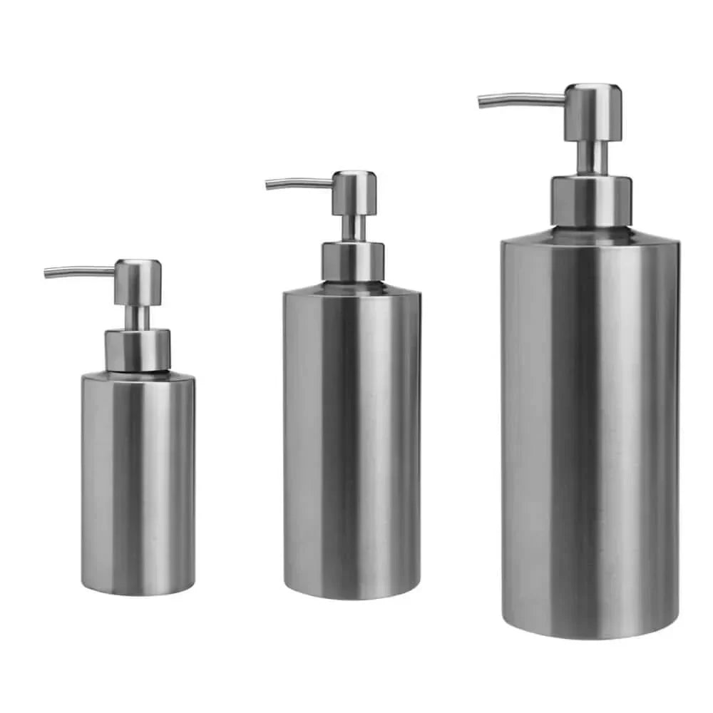 Eleganter Edelstahl Handpumpe Seifenspender 250ml/350ml/550ml