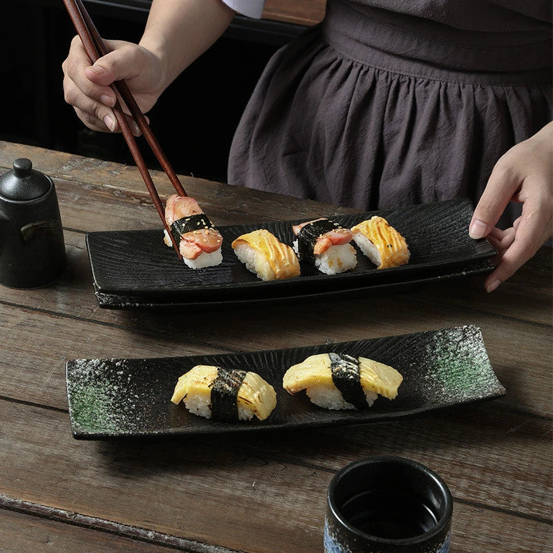 Minimalistische Sushi Teller Brehn