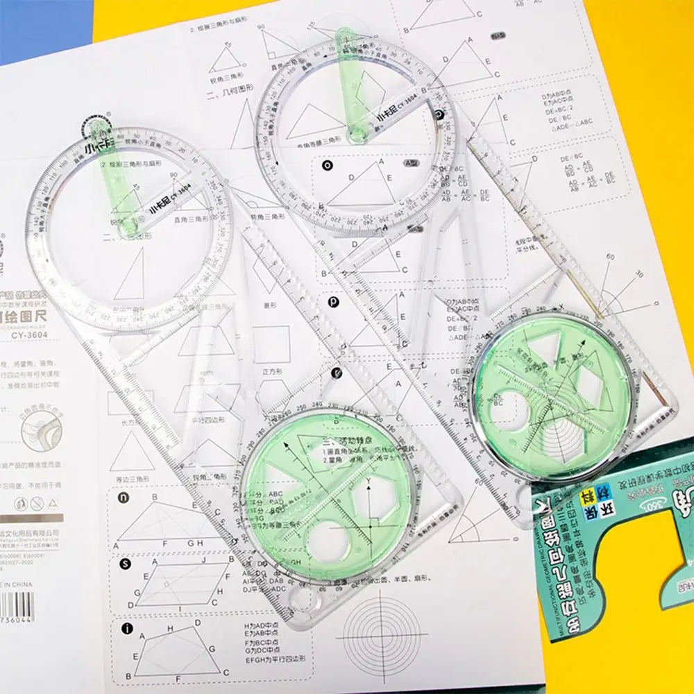Mathe-Genie Multi-Winkel Zeichen Präzisions-Lineal | Brehn