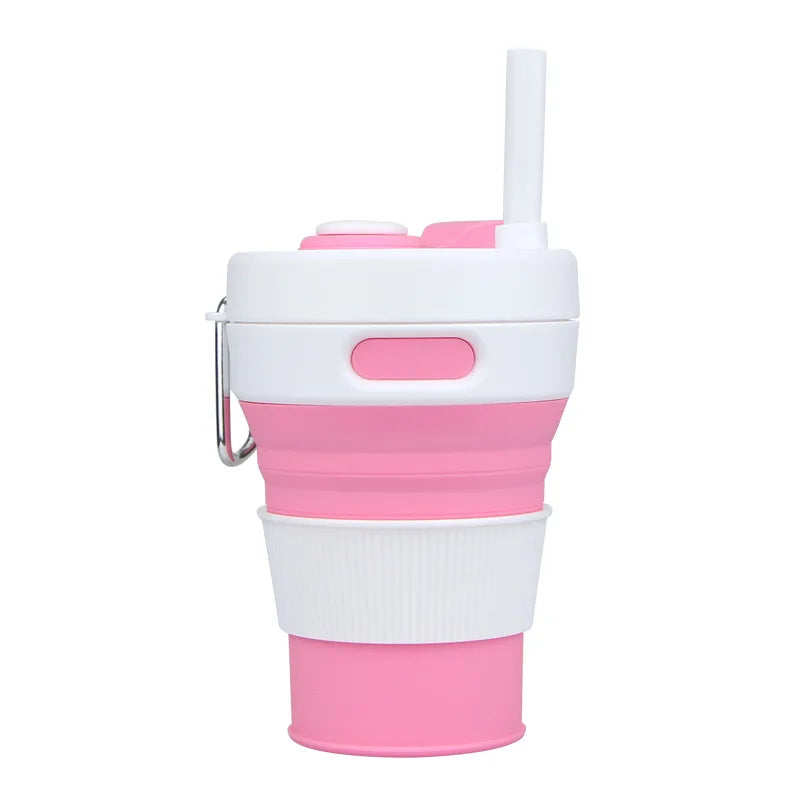 Wiederverwendbare tragbare Sip-and-Go zusammenklappbare Tasse | Brehn